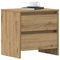 vidaXL Bedside Cabinet Artisan Oak 45x34x44,5 cm Engineered Wood