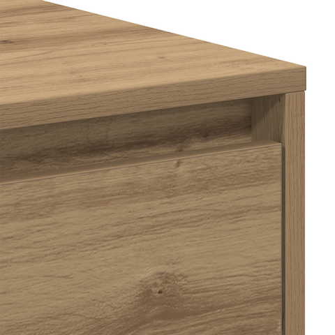 vidaXL Bedside Cabinet 2 pcs Artisan Oak 45x34x44,5 cm Engineered Wood