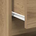 vidaXL Bedside Cabinet 2 pcs Artisan Oak 45x34x44,5 cm Engineered Wood
