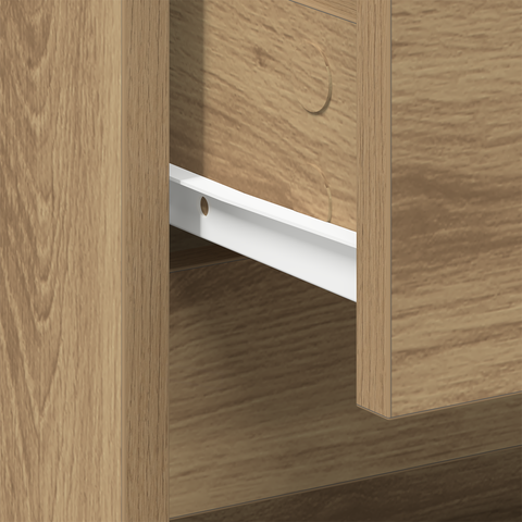 vidaXL Bedside Cabinet 2 pcs Artisan Oak 45x34x44,5 cm Engineered Wood