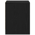 vidaXL Bedside Cabinet 2 pcs Black Oak 45x34x44,5 cm Engineered Wood