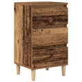 vidaXL Bedside Cabinet Old Wood 40x35x70 cm Engineered Wood