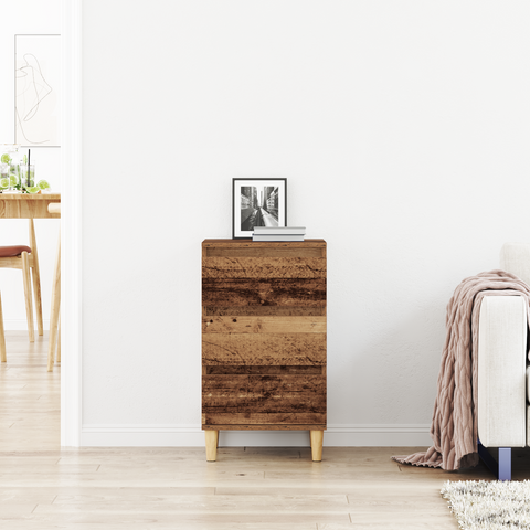 vidaXL Bedside Cabinet Old Wood 40x35x70 cm Engineered Wood