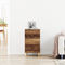 vidaXL Bedside Cabinet Old Wood 40x35x70 cm Engineered Wood