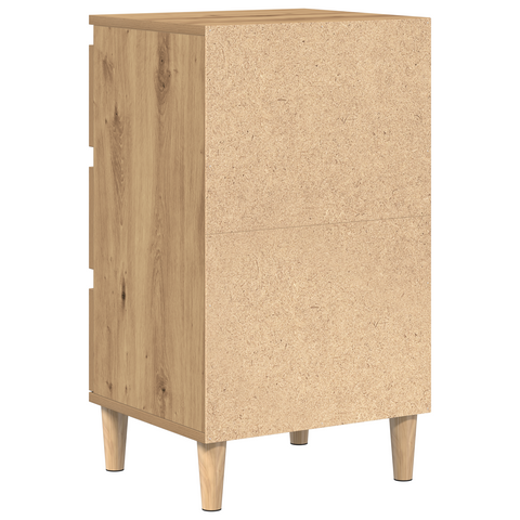 vidaXL Bedside Cabinet Artisan Oak 40x35x70 cm Engineered Wood