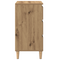 vidaXL Bedside Cabinet Artisan Oak 40x35x70 cm Engineered Wood