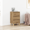 vidaXL Bedside Cabinet Artisan Oak 40x35x70 cm Engineered Wood