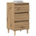 vidaXL Bedside Cabinet Artisan Oak 40x35x70 cm Engineered Wood