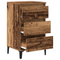 vidaXL Bedside Cabinet Old Wood 40x35x70 cm Engineered Wood