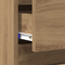 vidaXL Bedside Cabinet Artisan Oak 40x35x70 cm Engineered Wood