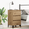 vidaXL Bedside Cabinet Artisan Oak 40x35x70 cm Engineered Wood