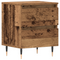 vidaXL Bedside Cabinet Old Wood 40x35x50 cm Engineered Wood
