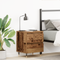 vidaXL Bedside Cabinet Old Wood 40x35x50 cm Engineered Wood