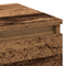 vidaXL Bedside Cabinets 2 pcs Old Wood 40x35x50 cm Engineered Wood