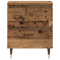 vidaXL Bedside Cabinets 2 pcs Old Wood 40x35x50 cm Engineered Wood