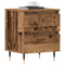 vidaXL Bedside Cabinets 2 pcs Old Wood 40x35x50 cm Engineered Wood