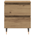 vidaXL Bedside Cabinets 2 pcs Artisan Oak 40x35x50 cm Engineered Wood
