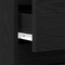 vidaXL Bedside Cabinets 2 pcs Black Oak 40x35x50 cm Engineered Wood