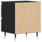 vidaXL Bedside Cabinets 2 pcs Black Oak 40x35x50 cm Engineered Wood