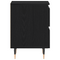vidaXL Bedside Cabinets 2 pcs Black Oak 40x35x50 cm Engineered Wood