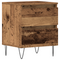 vidaXL Bedside Cabinet Old Wood 40x35x50 cm Engineered Wood