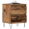 vidaXL Bedside Cabinets 2 pcs Old Wood 40x35x50 cm Engineered Wood