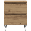 vidaXL Bedside Cabinets 2 pcs Artisan Oak 40x35x50 cm Engineered Wood