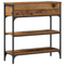 vidaXL Console Table Old Wood 72,5x25x75 cm Engineered Wood & Steel