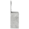 vidaXL Dressing Table with LED Lights Concrete Grey 78,5x41x135 cm