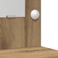 vidaXL Dressing Table with LED Lights Artisan Oak 78.5x41x135 cm