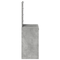 vidaXL Makeup Table with LED Lights in Concrete Grey, 50x41x135 cm