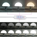 vidaXL Grey Sonoma Dressing Table with LED Lights - 79x41x135 cm