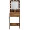 vidaXL Dressing Table Old Wood 50 x 41 x 135 cm Engineered wood