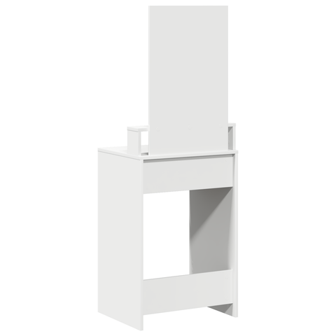 vidaXL White Dressing Table with Drawers - 50x41x140 cm