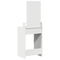 vidaXL White Dressing Table with Drawers - 50x41x140 cm