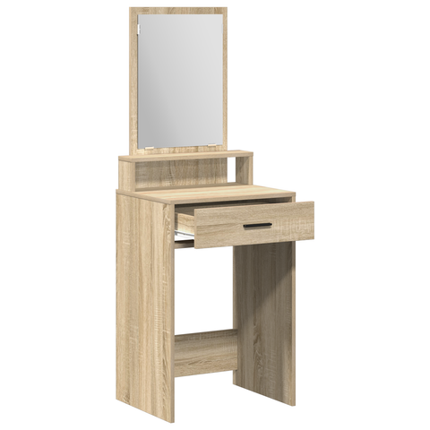 vidaXL Dressing Table with Drawers - Sonoma Oak, 50x41x140 cm