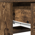 vidaXL Dressing Table with Drawers - Smoked Oak, 50x41x140 cm