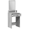 vidaXL Dressing Table with Drawers Grey Sonoma 50x41x140 cm