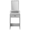 vidaXL Dressing Table with Drawers Grey Sonoma 50x41x140 cm