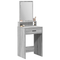 vidaXL Dressing Table with Drawers Grey Sonoma 50x41x140 cm
