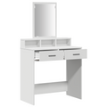 vidaXL Dressing Table with Drawers White 79x41x140 cm