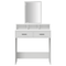 vidaXL Dressing Table with Drawers White 79x41x140 cm