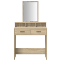 vidaXL Dressing Table with Drawers in Sonoma Oak - 79x41x140 cm