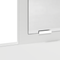 vidaXL White Dressing Table with Drawers, 100x41x140 cm