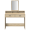 vidaXL Dressing Table with Drawers Sonoma Oak 100x41x140 cm