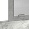 vidaXL Dressing Table with Drawers - Concrete Grey, 100x41x140 cm