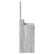 vidaXL Dressing Table with Drawers Grey Sonoma 100x41x140 cm