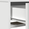 vidaXL Dressing Table with LED Lights White 50x41x140 cm
