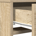 vidaXL Dressing Table with LED Lights - Sonoma Oak - 50x41x140 cm