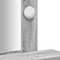 vidaXL Dressing Table with LED Lights in Grey Sonoma - 50x41x140 cm